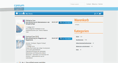 Desktop Screenshot of careum-verlag.ch